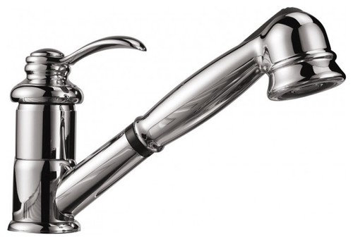 single handle kitchen faucets with sprayer